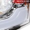 Spec-D Tuning HEADLIGHTS WITH LED BAR CHROME HOUSING CLEAR LENS, 2PK 2LH-DGP06-G3-GO - alternate 3